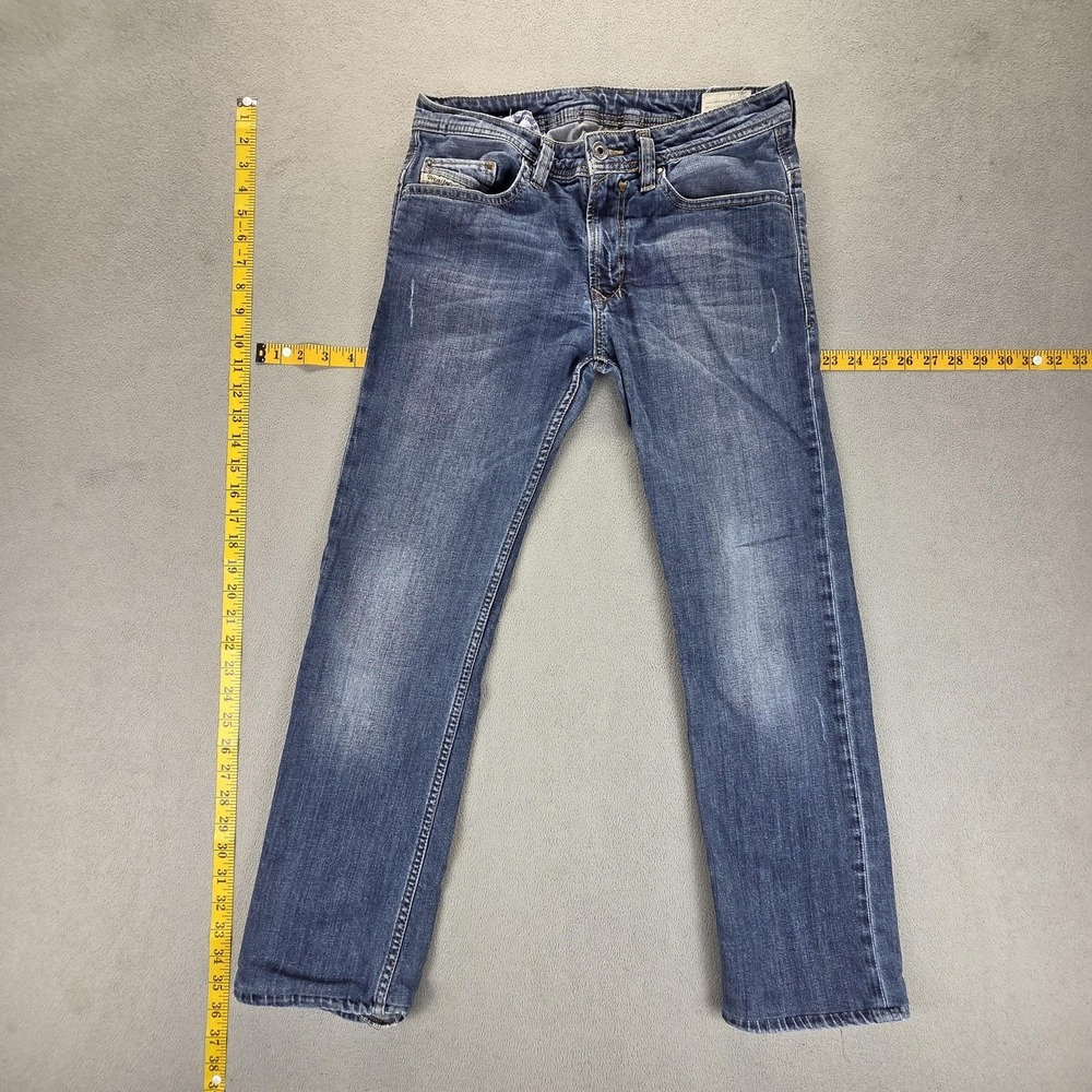 Diesel Safado Jeans Youth 14 Blue Slim Straight Stretch‎ Altered Hem KXAIZ